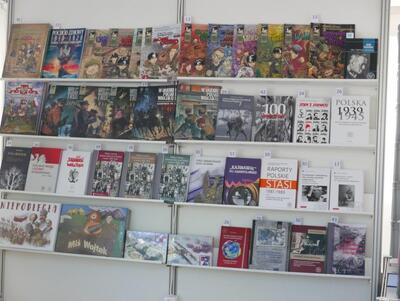 IPN na Plenerze Literackim w Ogrodzie Saskim – Warszawa, 18–20 września 2020. Fot. Maciej Steppa (IPN)