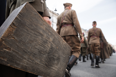 XIII Katyński Marsz Cieni – Warszawa, 20 września 2020. Fot. Sławek Kasper (IPN)