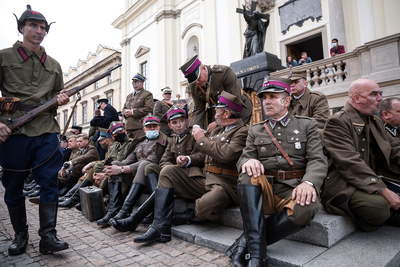 XIII Katyński Marsz Cieni – Warszawa, 20 września 2020. Fot. Sławek Kasper (IPN)