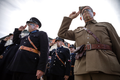 XIII Katyński Marsz Cieni – Warszawa, 20 września 2020. Fot. Sławek Kasper (IPN)