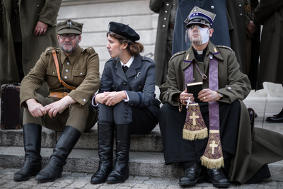 XIII Katyński Marsz Cieni – Warszawa, 20 września 2020. Fot. Sławek Kasper (IPN)