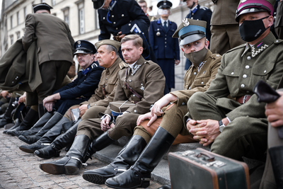 XIII Katyński Marsz Cieni – Warszawa, 20 września 2020. Fot. Sławek Kasper (IPN)