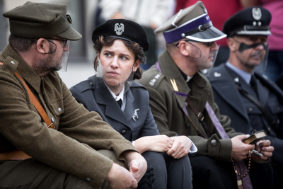 XIII Katyński Marsz Cieni – Warszawa, 20 września 2020. Fot. Sławek Kasper (IPN)