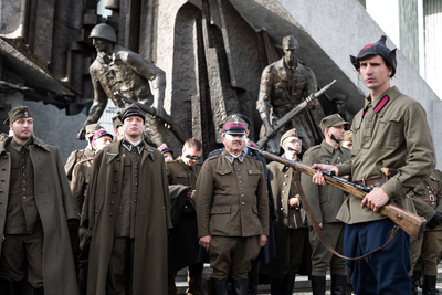 XIII Katyński Marsz Cieni – Warszawa, 20 września 2020. Fot. Sławek Kasper (IPN)