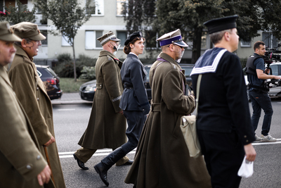 XIII Katyński Marsz Cieni – Warszawa, 20 września 2020. Fot. Sławek Kasper (IPN)