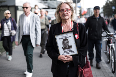 XIII Katyński Marsz Cieni – Warszawa, 20 września 2020. Fot. Sławek Kasper (IPN)