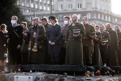 XIII Katyński Marsz Cieni – Warszawa, 20 września 2020. Fot. Sławek Kasper (IPN)