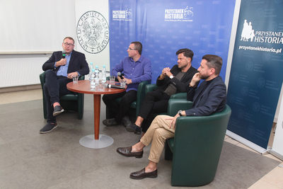 Z cyklu „Historia zza kulis” dyskusja o terroryzmie, jego związkach z PRL-em i współczesnych obliczach – Warszawa, 18 września 2020. Fot. Piotr Życieński (IPN)