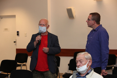 Z cyklu „Historia zza kulis” dyskusja o terroryzmie, jego związkach z PRL-em i współczesnych obliczach – Warszawa, 18 września 2020. Fot. Piotr Życieński (IPN)