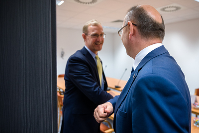 Wizyta ambasadora Australii w Instytucie Pamięci Narodowej – 21 września 2020. Fot. Sławek Kasper (IPN)