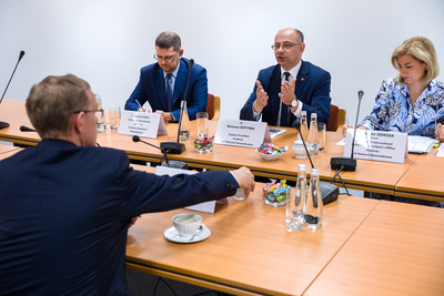 Wizyta ambasadora Australii w Instytucie Pamięci Narodowej – 21 września 2020. Fot. Sławek Kasper (IPN)