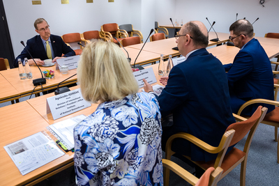 Wizyta ambasadora Australii w Instytucie Pamięci Narodowej – 21 września 2020. Fot. Sławek Kasper (IPN)