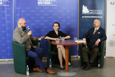 Dyskusja online „Rzecz o tym, jak Polacy zakochali się w Oriencie” – 21 września 2020. Fot. Piotr Życieński (IPN)