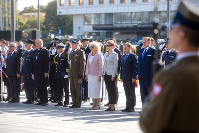 Uroczystość w 100 rocznicę Bitwy Niemeńskiej – Warszawa, 25 września 2020. Fot. Sławek Kasper (IPN)