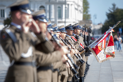 Uroczystość w 100 rocznicę Bitwy Niemeńskiej – Warszawa, 25 września 2020. Fot. Sławek Kasper (IPN)