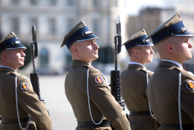 Uroczystość w 100 rocznicę Bitwy Niemeńskiej – Warszawa, 25 września 2020. Fot. Sławek Kasper (IPN)