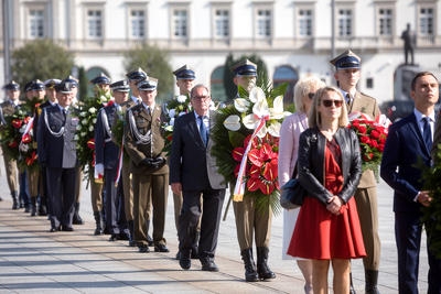 Uroczystość w 100 rocznicę Bitwy Niemeńskiej – Warszawa, 25 września 2020. Fot Sławek Kasper (IPN)