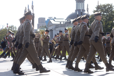 Uroczystość w 100 rocznicę Bitwy Niemeńskiej – Warszawa, 25 września 2020. Fot Sławek Kasper (IPN)