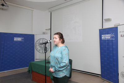 Premiera mobilnej gry miejskiej „Głos walczącej Warszawy. Podpułkownik Wacław Lipiński” – 29 września 2020. Fot. Piotr Życieński (IPN)