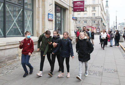 Premiera mobilnej gry miejskiej „Głos walczącej Warszawy. Podpułkownik Wacław Lipiński” – 29 września 2020. Fot. Piotr Życieński (IPN)