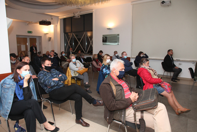 Z cyklu „Tajemnice bezpieki” rozmowa o ks. Franciszku Blachnickim – Warszawa, 28 września 2020. Fot. Piotr Życieński (IPN)