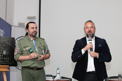 Spotkanie „Kadeci w wojnie polsko-bolszewickiej oraz w III Powstaniu Śląskim” – Warszawa, 5 października 2020. Fot. Piotr Życieński (IPN)