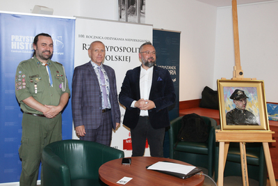 Spotkanie „Kadeci w wojnie polsko-bolszewickiej oraz w III Powstaniu Śląskim” – Warszawa, 5 października 2020. Fot. Piotr Życieński (IPN)