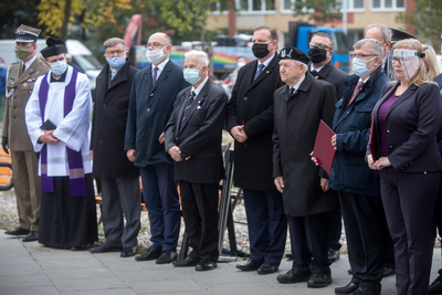 Obchody 80. rocznicy powołania Batalionów Chłopskich – Warszawa, 8 października 2020. Fot. Sławek Kasper (IPN)