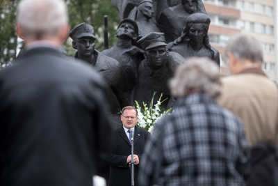 Obchody 80. rocznicy powołania Batalionów Chłopskich – Warszawa, 8 października 2020. Fot. Sławek Kasper (IPN)