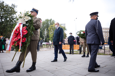 Obchody 80. rocznicy powołania Batalionów Chłopskich – Warszawa, 8 października 2020. Fot. Sławek Kasper (IPN)