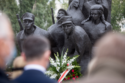 Obchody 80. rocznicy powołania Batalionów Chłopskich – Warszawa, 8 października 2020. Fot. Sławek Kasper (IPN)