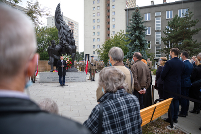 Obchody 80. rocznicy powołania Batalionów Chłopskich – Warszawa, 8 października 2020. Fot. Sławek Kasper (IPN)