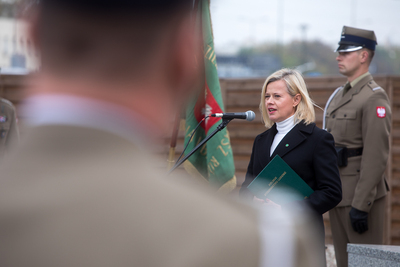 Obchody 80. rocznicy powołania Batalionów Chłopskich – Warszawa, 8 października 2020. Fot. Sławek Kasper (IPN)