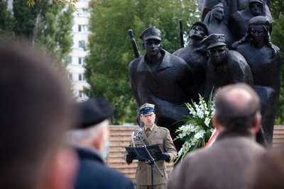 Obchody 80. rocznicy powołania Batalionów Chłopskich – Warszawa, 8 października 2020. Fot. Sławek Kasper (IPN)