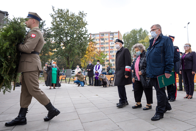 Obchody 80. rocznicy powołania Batalionów Chłopskich – Warszawa, 8 października 2020. Fot. Sławek Kasper (IPN)
