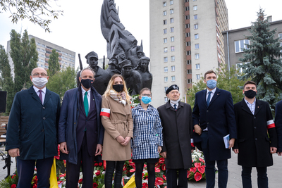 Obchody 80. rocznicy powołania Batalionów Chłopskich – Warszawa, 8 października 2020. Fot. Sławek Kasper (IPN)