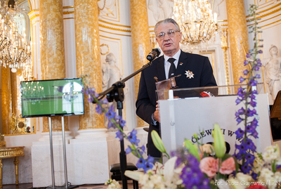 Wiceprezes ŚZŻAK Mieczysław Szostek podkreślił, że wszyscy członkowie Związku maja obowiązek kultywowania pamięci o walkach Polaków o niepodległość.