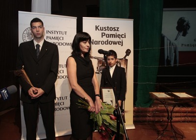 Zuzanna Kurtyka z synami