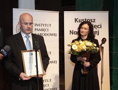 Ewa Leniart i prof. Grzegorz Berendt