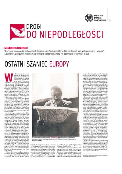 Drogi do Niepodległości – „Rzeczpospolita – Plus Minus”, 29–30 sierpnia 2020
