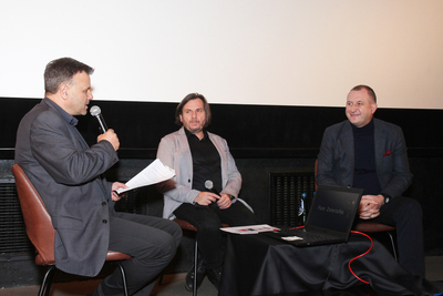 Dyskusja „Historia i totalitaryzmy we współczesnej kinematografii” – MFFoTEK, 22 października 2020. Fot. Piotr Życieński (IPN)