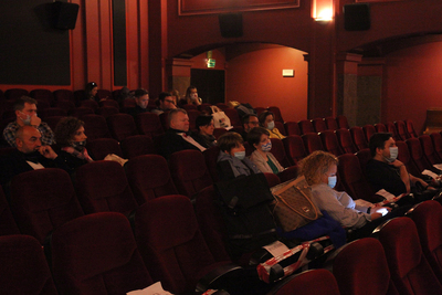 Rozmowa z twórcami filmu „20-40-20"– MFFoTEK, 22 października 2020. Fot. Piotr Życieński (IPN)