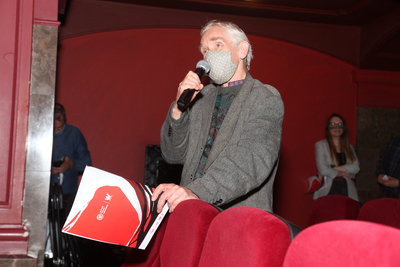 Rozmowa z twórcami filmu „20-40-20"– MFFoTEK, 22 października 2020. Fot. Piotr Życieński (IPN)