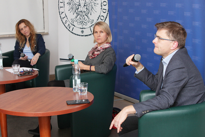 Dyskusja „Czy neomarksistowski projekt zbliża się ku końcowi?” – 22 października 2020. Fot. Piotr Życieński (IPN)