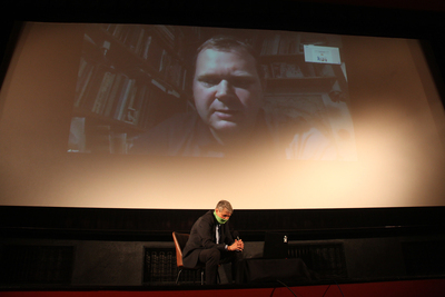 Spotkanie z twórcami filmu „Journey to the Gulag” podczas MFFoTEK – 23 października 2020. Fot. Piotr Życieński (IPN)