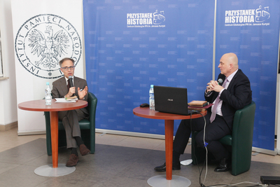 Dyskusja z cyklu „Polityczne i prawne dylematy polskiej polityki zagranicznej w latach 1918-1945” – Warszawa, 23 października 2020. Fot. Piotr Życieński (IPN)