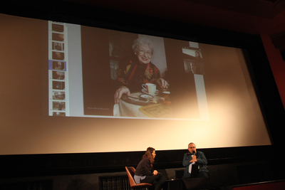 Spotkanie z Marianną Yarovskayą – reżyserem filmu „Women of the Gulag” podczas MFFoTEK – 23 października 2020. Fot. Piotr Życieński (IPN)