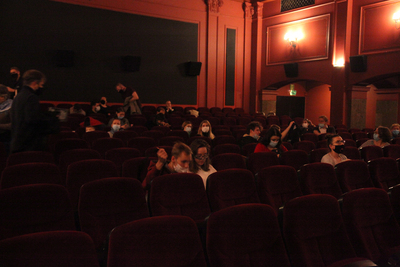 Spotkanie „W przedsionku totalitaryzmu? Białoruś 2020” podczas MFFoTEK – 24 października 2020. Fot. Piotr Życieński (IPN)