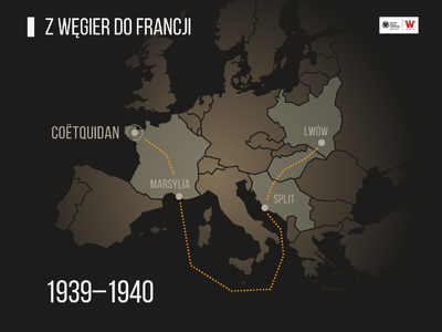 Z Węgier do Francji