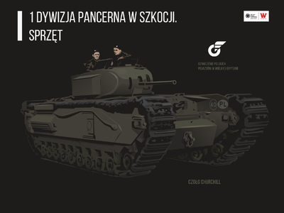 1 Dywizja Pancerna w Szkocji. Sprzęt